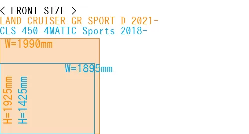 #LAND CRUISER GR SPORT D 2021- + CLS 450 4MATIC Sports 2018-